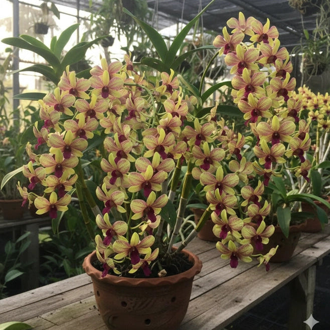 Dendrobium Thongchai Gold 'Pinwattana Splash