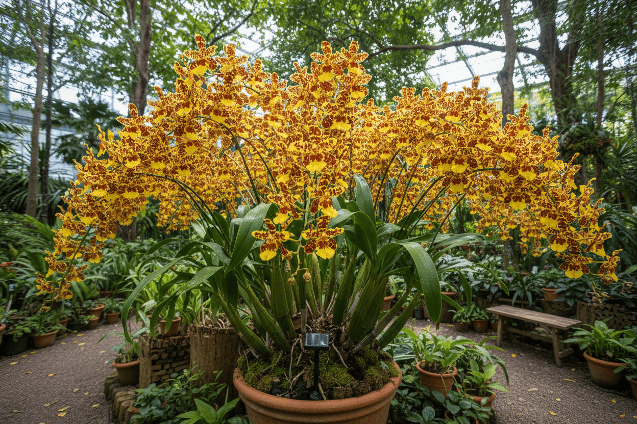 Grammatophyllum - GO GREEN