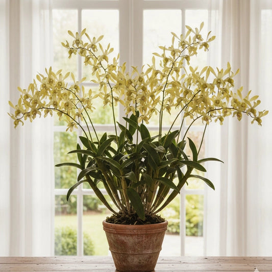 Dendrobium Canary Gold 'Twisted'