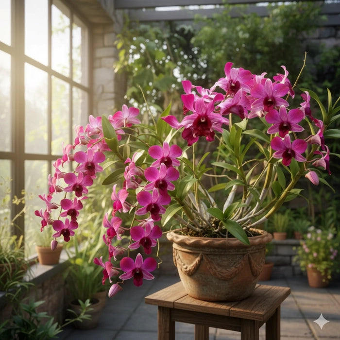 Dendrobium Indonisia Raya Red # 125