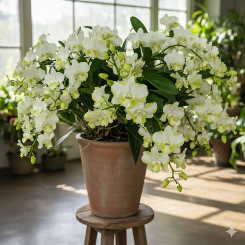 Dendrobium White Doremon_Ss