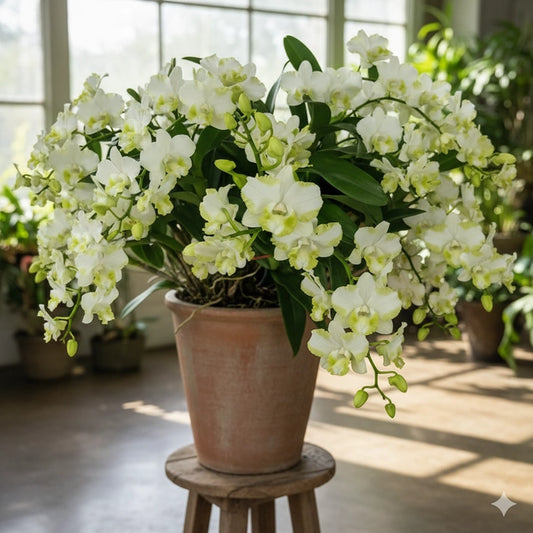 Dendrobium White Doremon_Ss