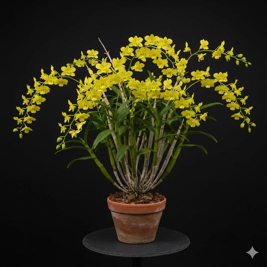 Dendrobium (Thongchai Gold x Udom Yellow)