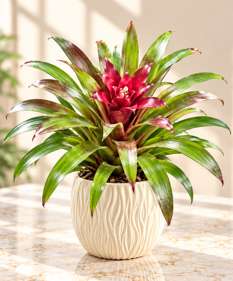 Pink Scarlett Star Bromeliad