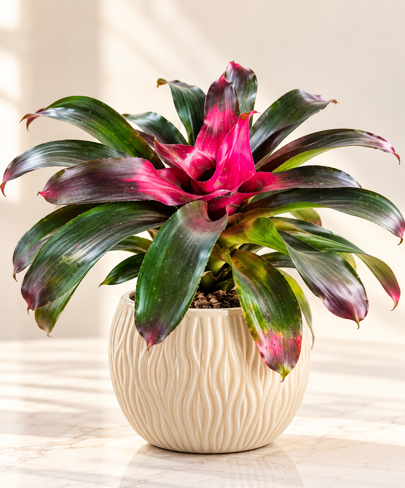 Neoregelia Pink Bromeliad