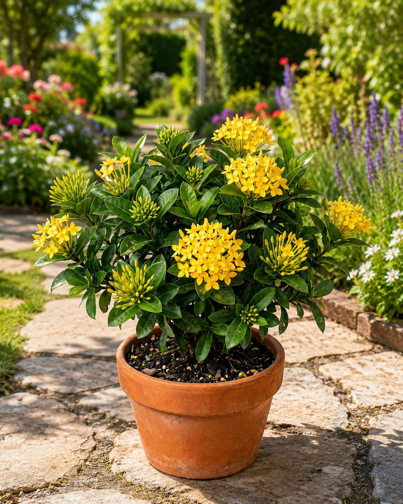 Ixora Bombay Yellow