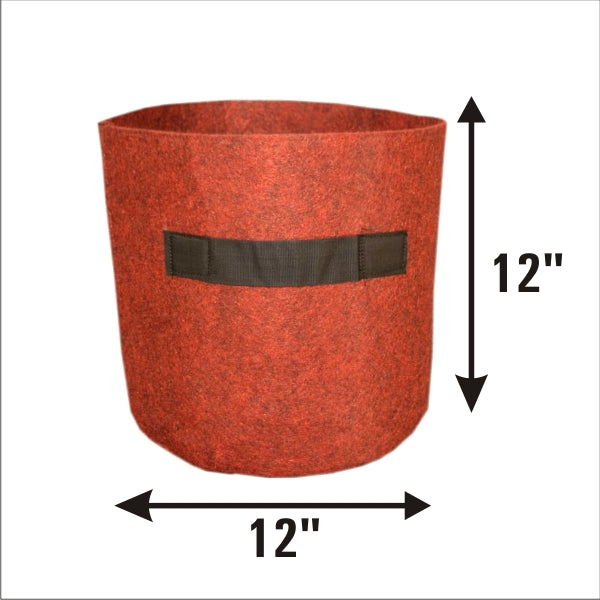 GEO FABRIC GROW BAG 12"