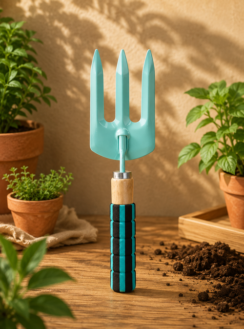 Go Green Premium Hand Cultivator Fork